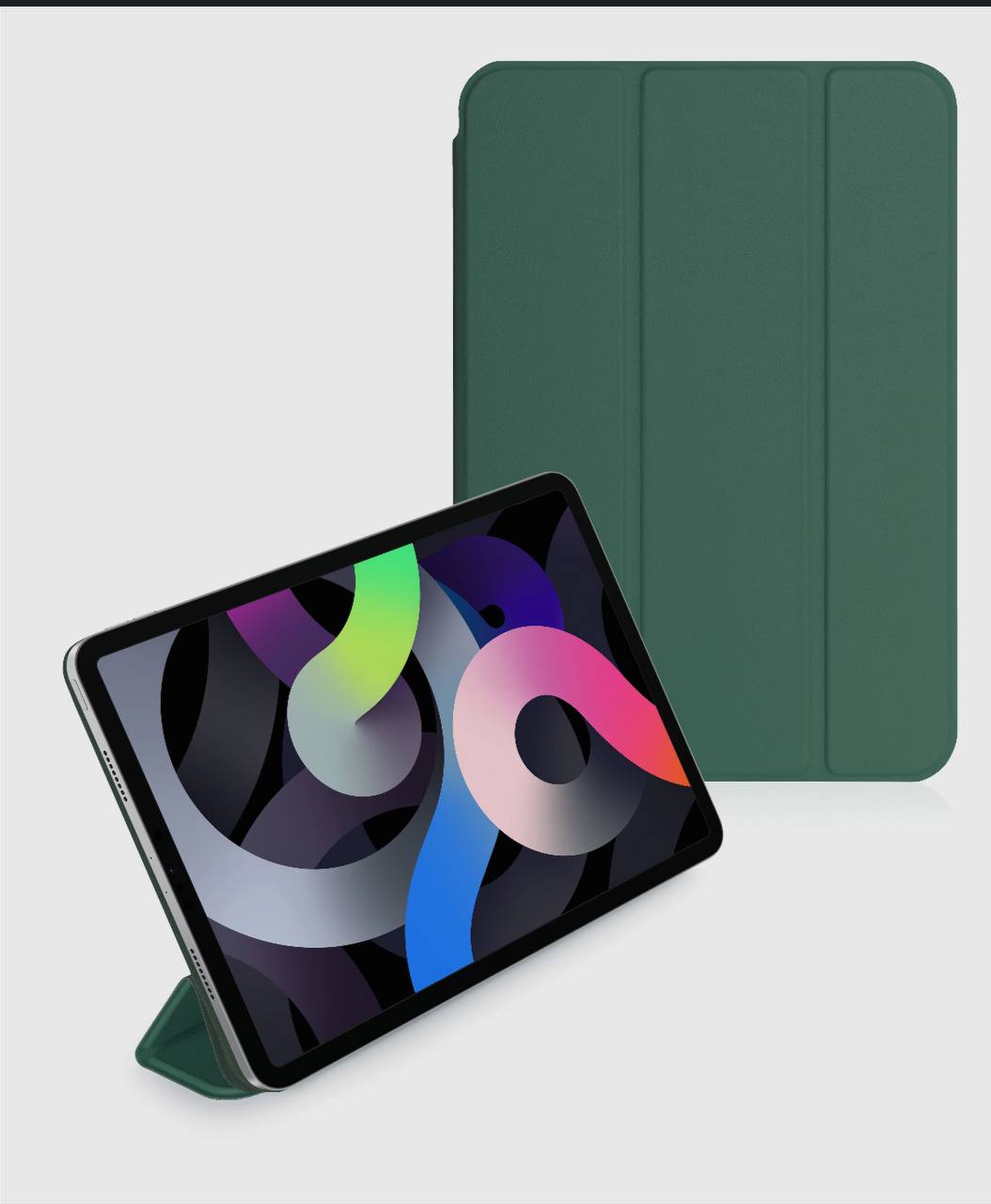 Чехол для Apple iPad Air 4/5 10.9" 2020- 2022 Magnet Smart, (темно-зеленый)