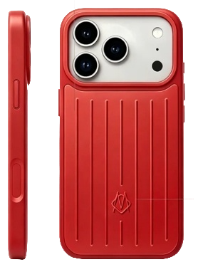 Чехол Rimowa для iPhone 17 Pro Max Красный Чехол Rimowa для iPhone 17 Pro Max Красный