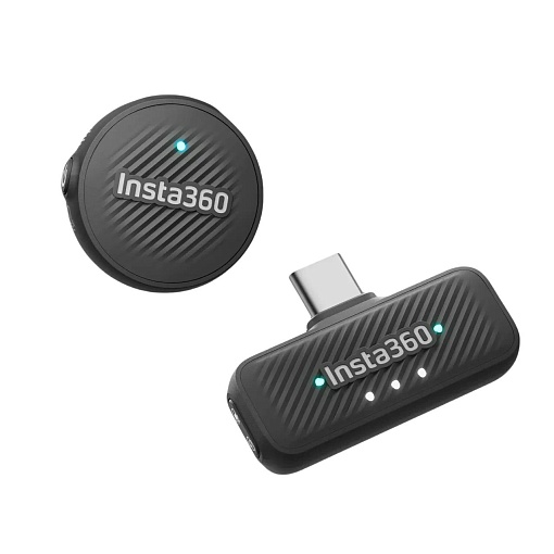 Беспроводной микрофон Insta360 Mic Air (1 TX + 1 RX), черный