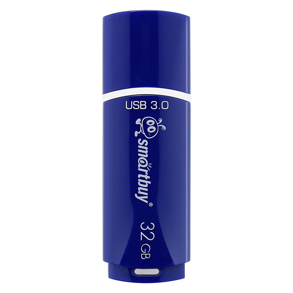 Флеш-накопитель Smartbuy Crown 32 ГБ USB 3.1 Blue Флеш-накопитель Smartbuy Crown 32 ГБ USB 3.1 Blue