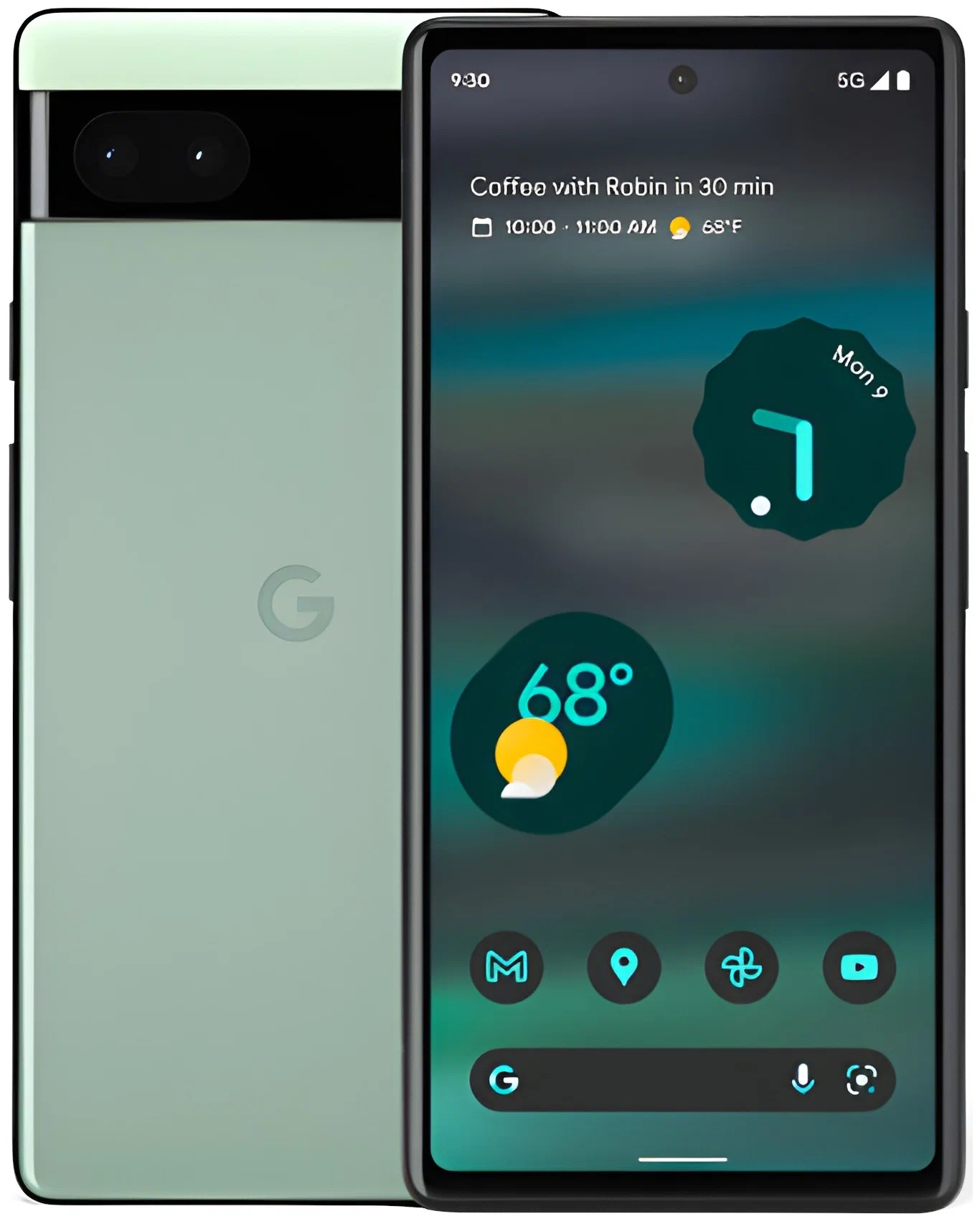 Google Pixel 6A 6/128 Sage (GREEN) (AU/LL) Google Pixel 6A 6/128 Sage (GREEN) (AU/LL)