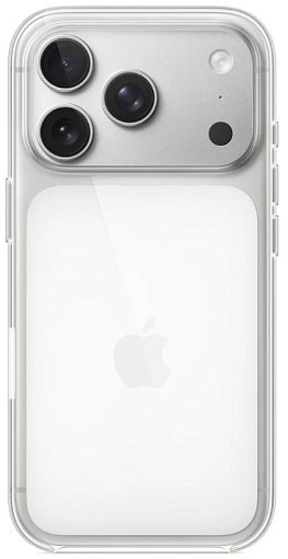 Чехол Clear Case на 17 Pro Max