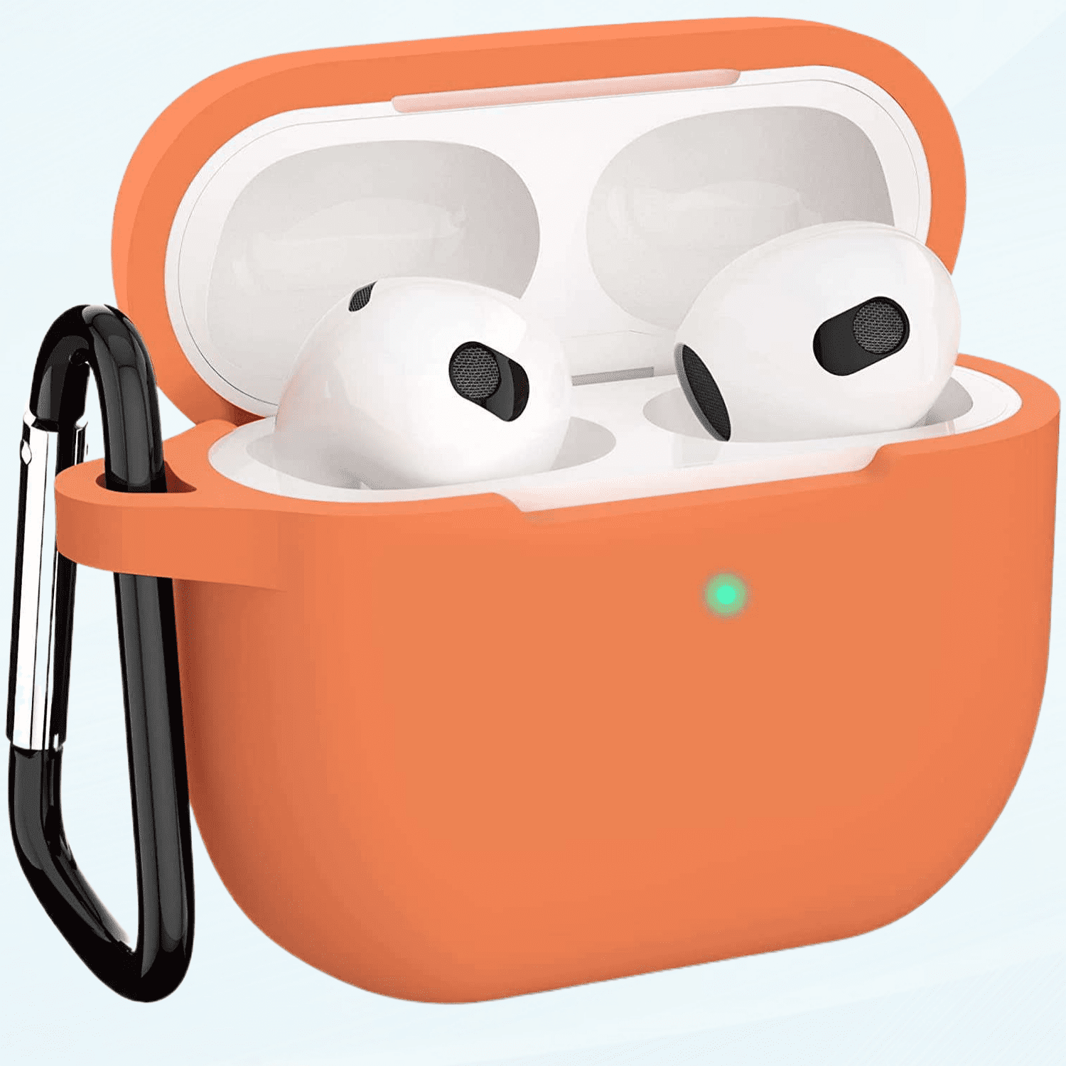 Чехол Silicone Case для AirPods 3, оранжевый Чехол Silicone Case для AirPods 3, оранжевый