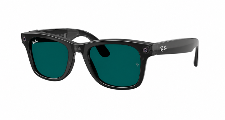 Умные очки Ray-Ban Meta Wayfarer Gen 3 RW4011 50–22 Transitions Aquamarine Polished Transparent Black (прозрачные чёрные) Умные очки Ray-Ban Meta Wayfarer Gen 3 RW4011 50–22 Transitions Aquamarine Polished Transparent Black (прозрачные чёрные)