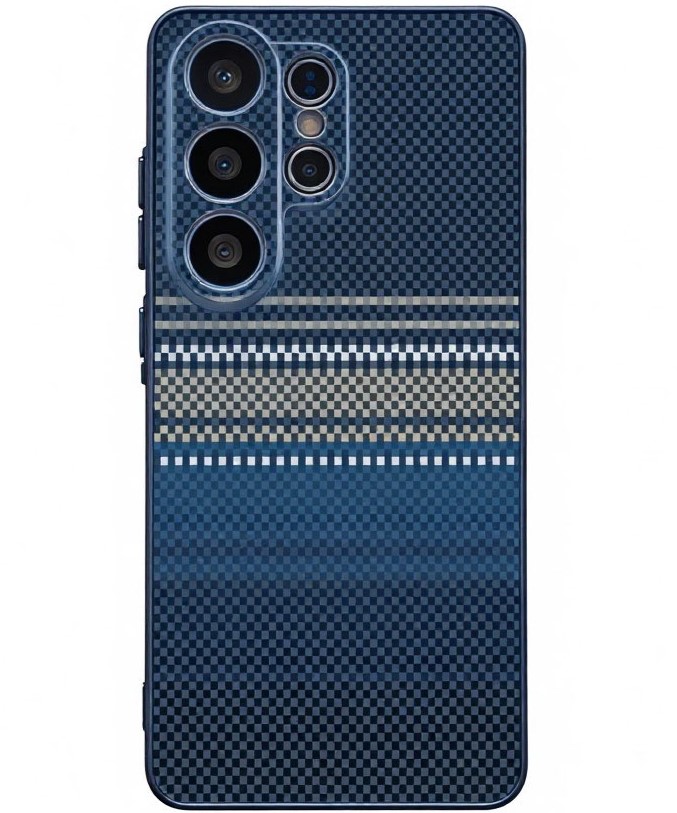 Чехол Dingend для Samsung S26 Ultra Синий свитер Чехол Dingend для Samsung S26 Ultra Синий свитер