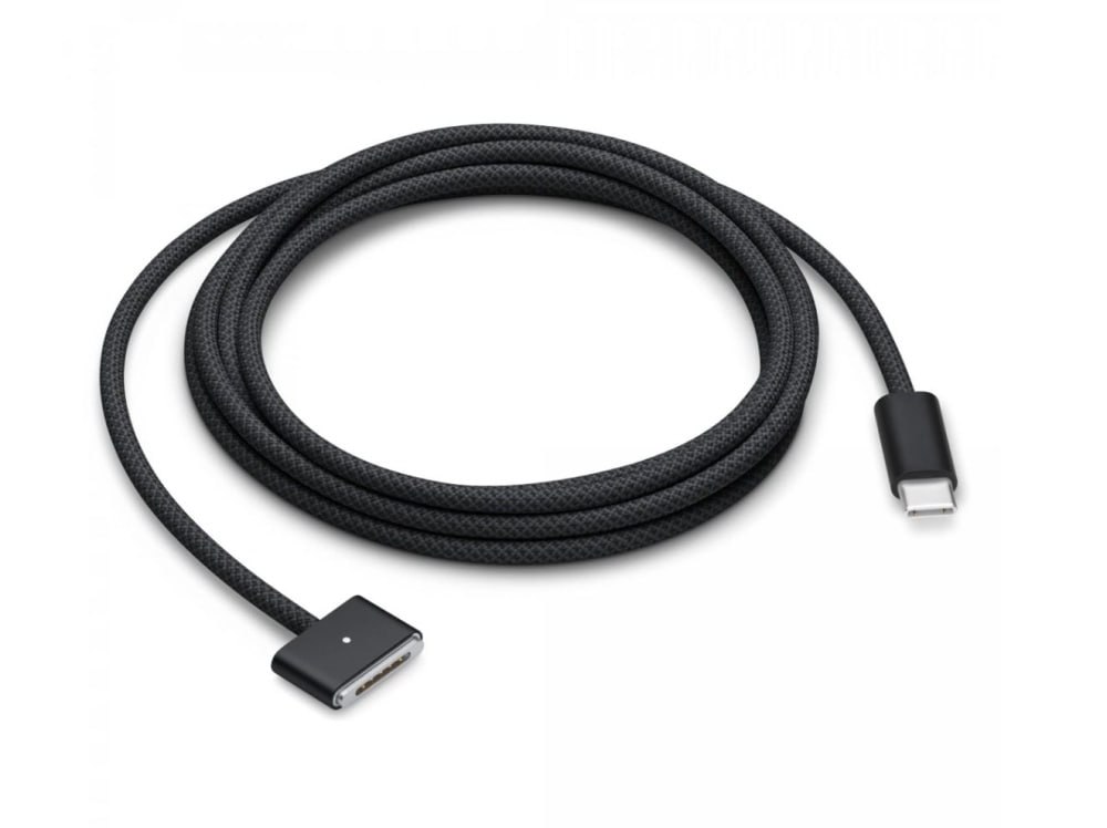 Кабель Apple USB-C to MagSafe 3 Cable (2m), черный (MUVQ3FE/A) Кабель Apple USB-C to MagSafe 3 Cable (2m), черный (MUVQ3FE/A)