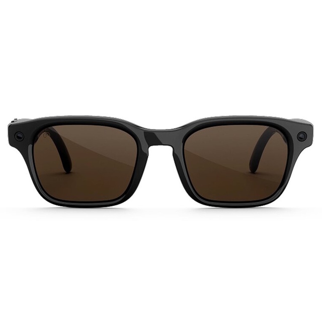 Умные очки Meta Adventurer Standard 150–49 Brown Classic Black (чёрные) — Чёрная · линзы коричневые