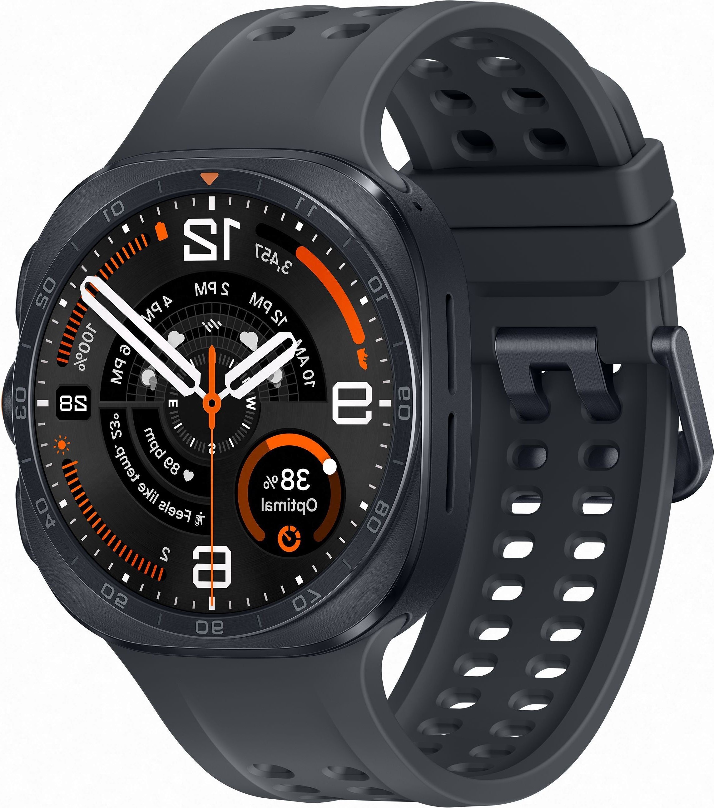 Samsung Galaxy Watch Ultra2 LTE 47 мм, черный титан