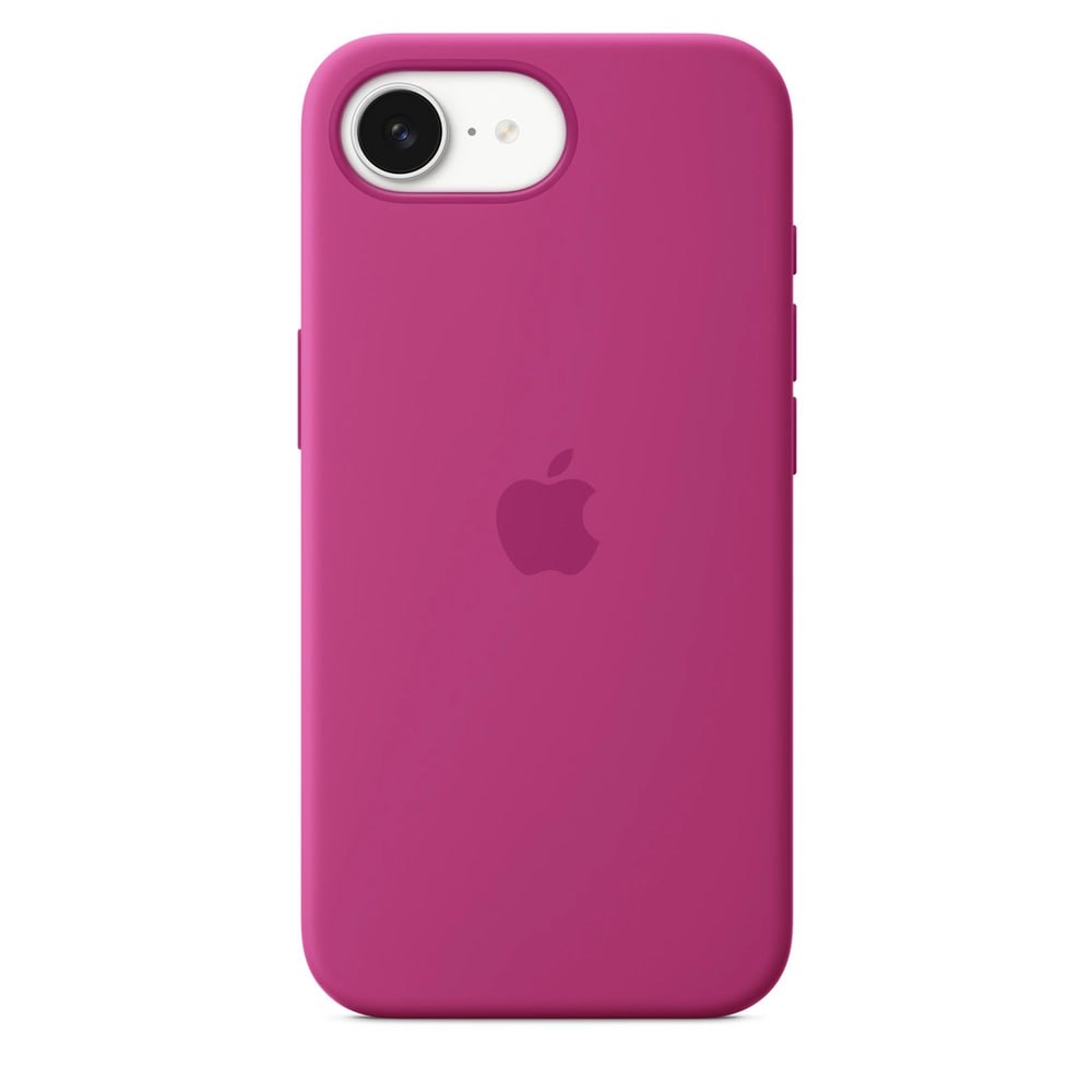 Чехол силиконовый IPhone 16e Fuchsia