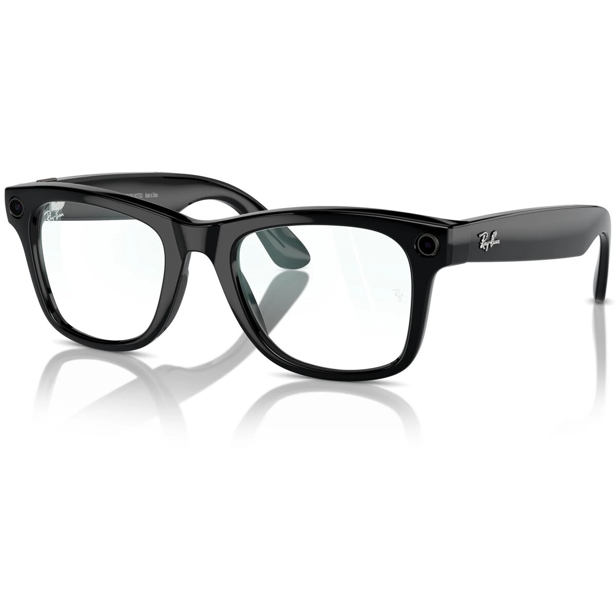 Умные очки Ray-Ban Meta Wayfarer Gen 1 Shiny Black / Clear 53-22 (RW4008 601/SB) Умные очки Ray-Ban Meta Wayfarer Gen 1 Shiny Black / Clear 53-22 (RW4008 601/SB)