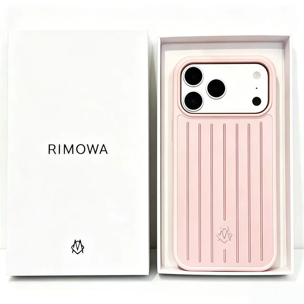Чехол Rimowa для iPhone 17 Pro Max Розовый