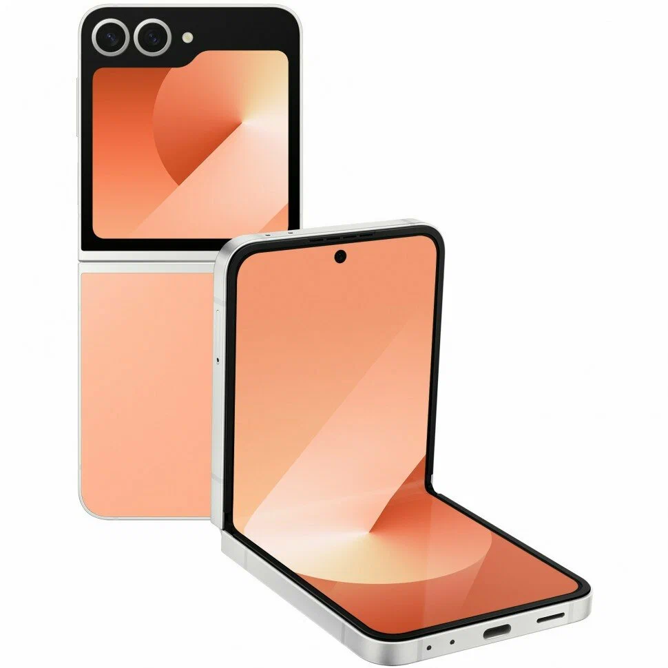 Samsung Galaxy Z Flip6 12/256 ГБ, персиковый (Peach)