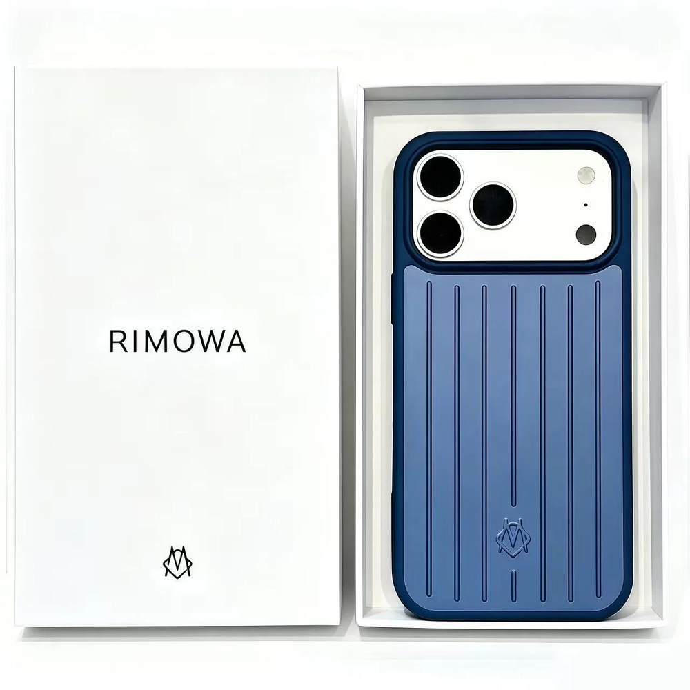 Чехол Rimowa для iPhone 17 Pro Max Синий