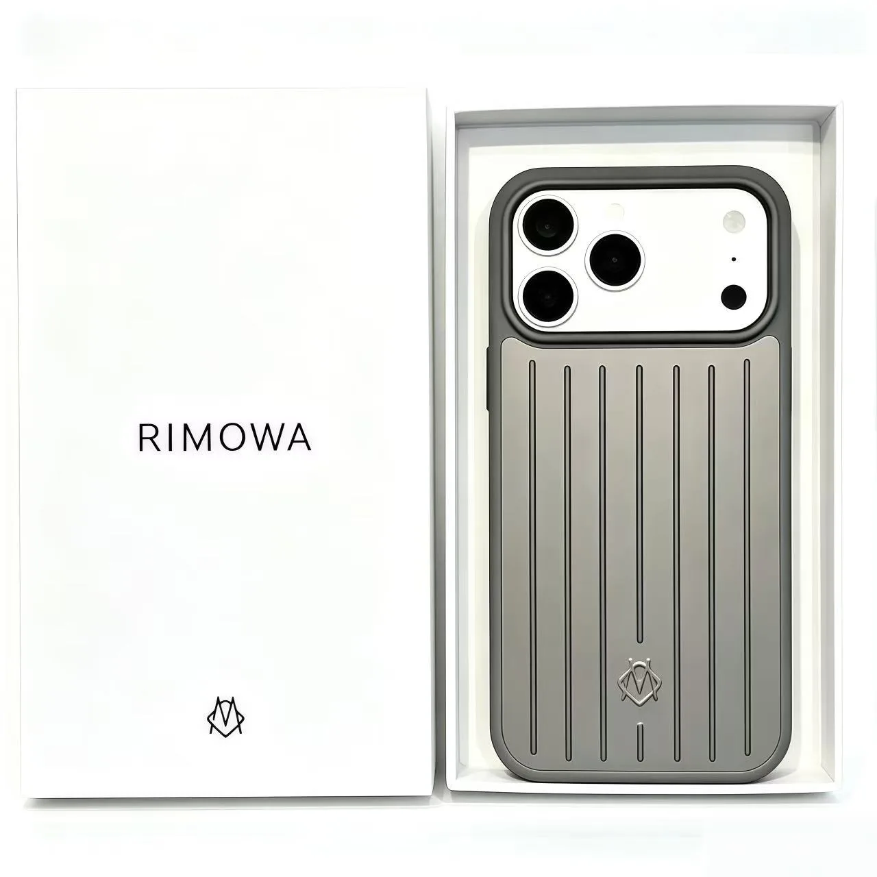 Чехол Rimowa для iPhone 17 Pro Серый Чехол Rimowa для iPhone 17 Pro Серый