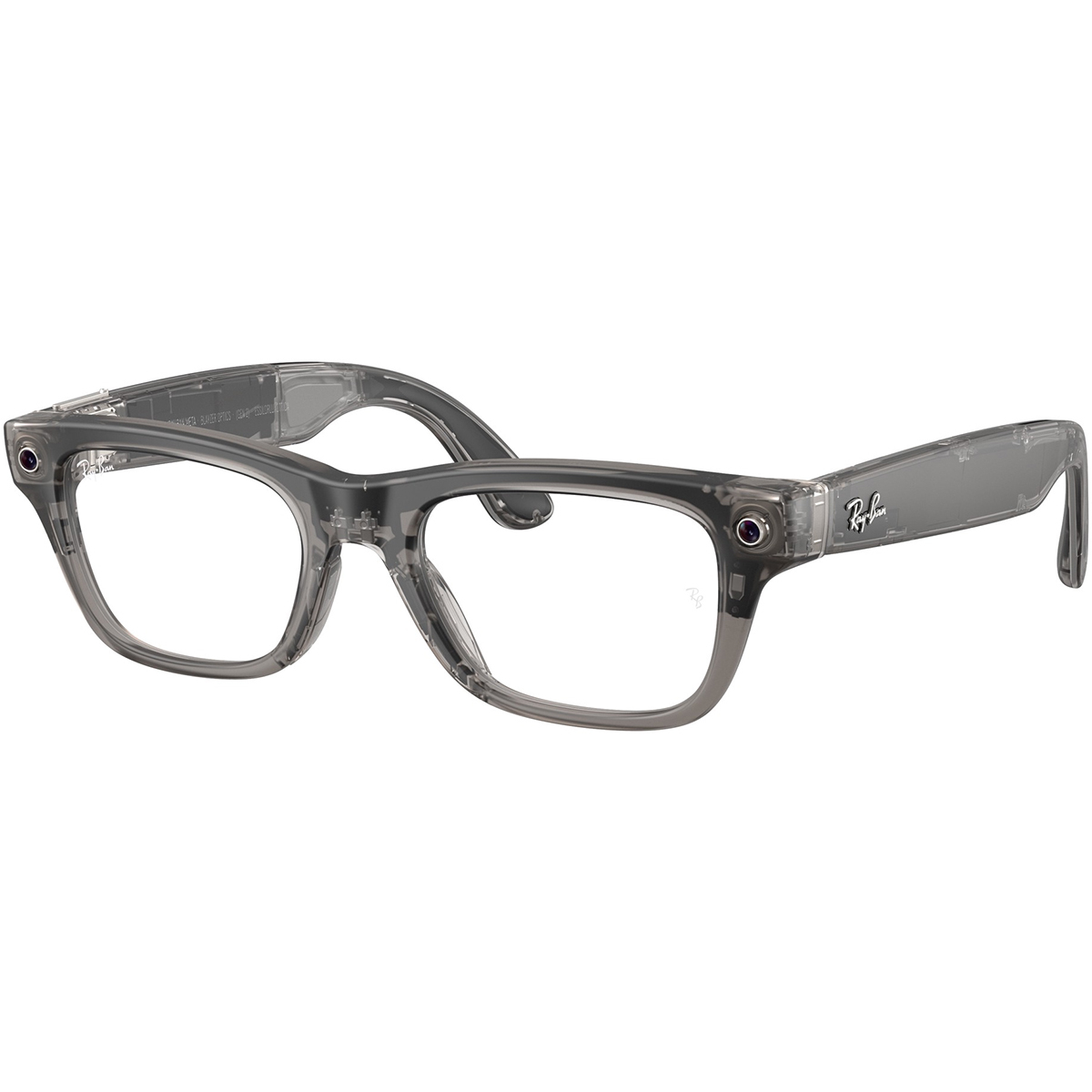 Умные очки Ray-Ban Meta Blayzer Optics Gen 2 Matte Transparent Ice Grey / Clear 54-19 (RW7001 8529) Умные очки Ray-Ban Meta Blayzer Optics Gen 2 Matte Transparent Ice Grey / Clear 54-19 (RW7001 8529)