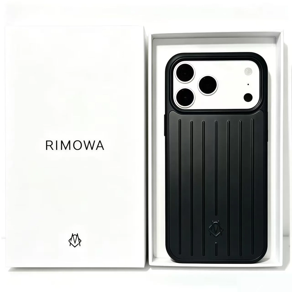Чехол Rimowa для iPhone 17 Pro Max Черный
