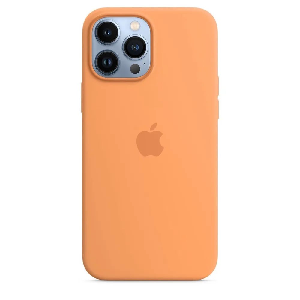 Чехол силиконовый IPhone 13 pro max + magsafe: Marigold