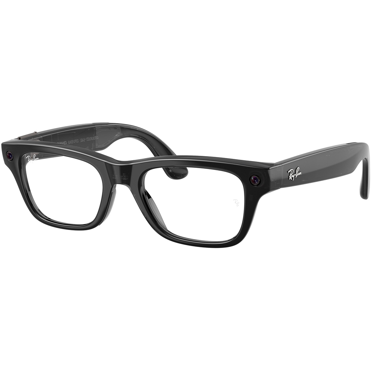 Умные очки Ray-Ban Meta Blayzer Optics Gen 2 Shiny Transparent Black / Clear 54-19 (RW7001 8526) Умные очки Ray-Ban Meta Blayzer Optics Gen 2 Shiny Transparent Black / Clear 54-19 (RW7001 8526)