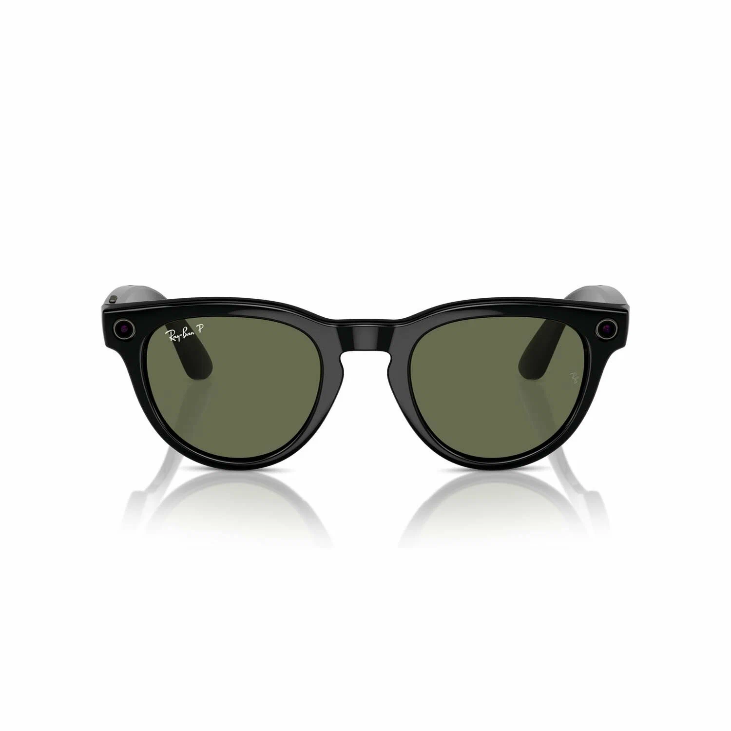 Смарт очки Ray-Ban Skyler Shiny Black Polar G15 Green 150 - 52 Size