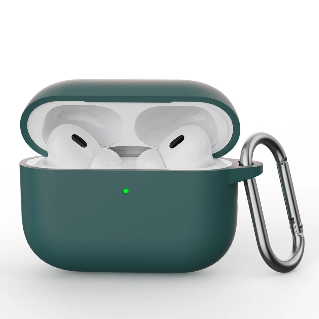 Чехол Silicone Case для AirPods Pro 3, тёмно-зелёный Чехол Silicone Case для AirPods Pro 3, тёмно-зелёный