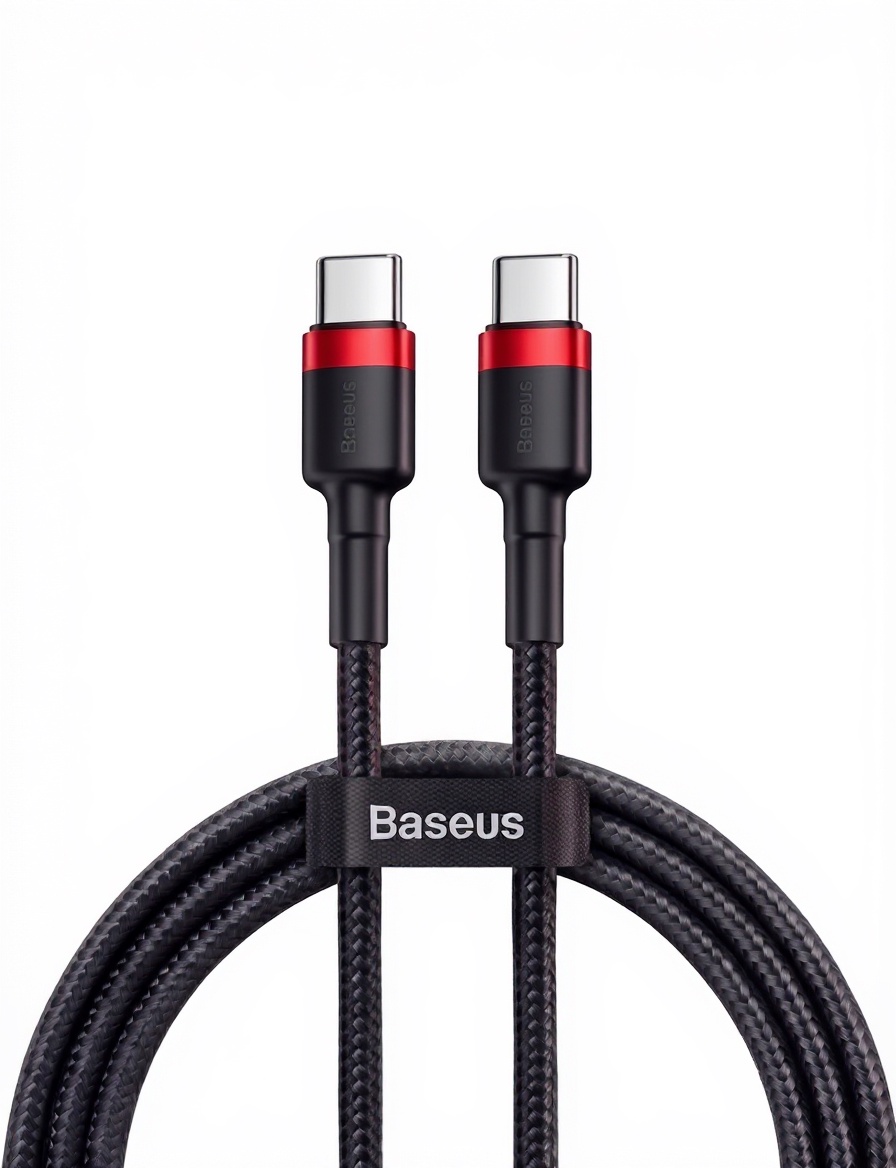 Кабель Baseus Type-C/Type-C (1m) - Black Кабель Baseus Type-C/Type-C (1m) - Black