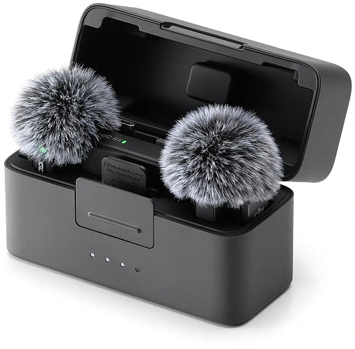 Беспроводной микрофон DJI Mic Mini (2 TX + 1 Mobile RX + Charging Case), серый