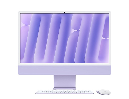 Apple iMac 24″ M4 8CPU/8GPU 16GB/512GB, Purple (фиолетовый) Apple iMac 24″ M4 8CPU/8GPU 16GB/512GB, Purple (фиолетовый)