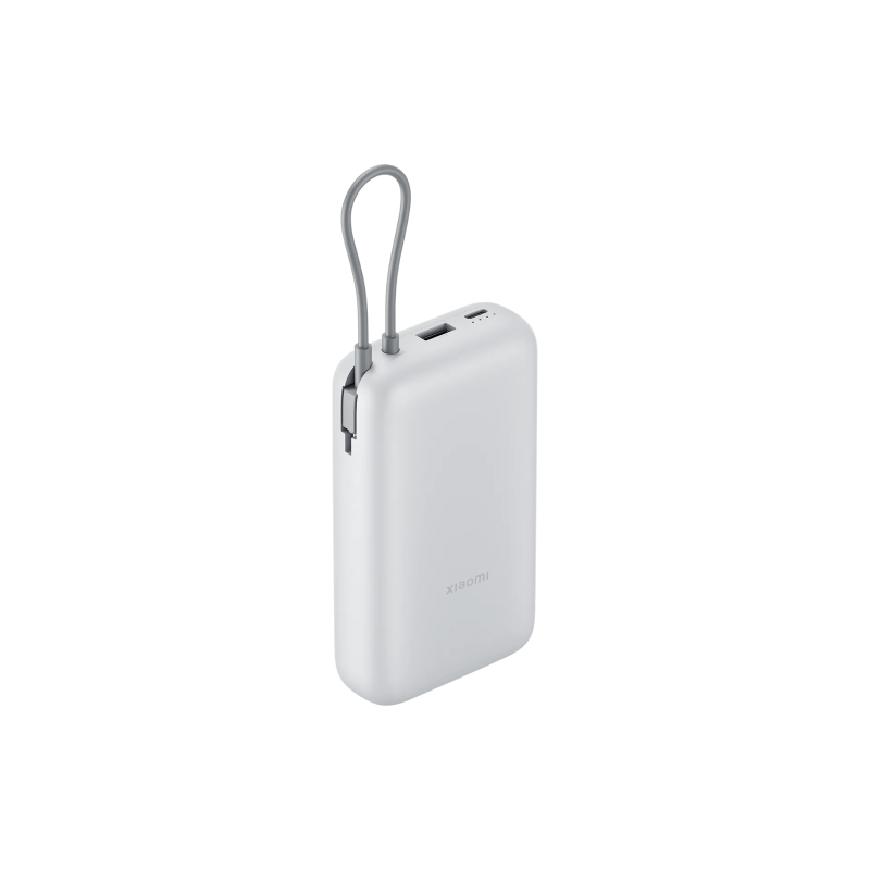 Внешний аккумулятор Xiaomi Power Bank 20000 мА·ч 22,5 Вт со встроенным кабелем USB-C, светло-серый (BHR9738GL) Внешний аккумулятор Xiaomi Power Bank 20000 мА·ч 22,5 Вт со встроенным кабелем USB-C, светло-серый (BHR9738GL)