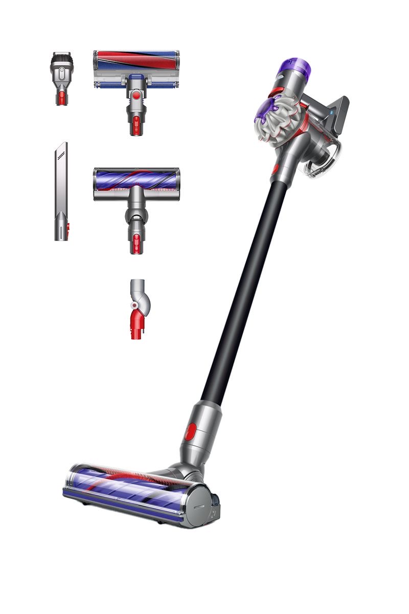 Вертикальный пылесос Dyson V8 Total Clean SV25, Nickel/Black (никелевый/чёрный) Вертикальный пылесос Dyson V8 Total Clean SV25, Nickel/Black (никелевый/чёрный)
