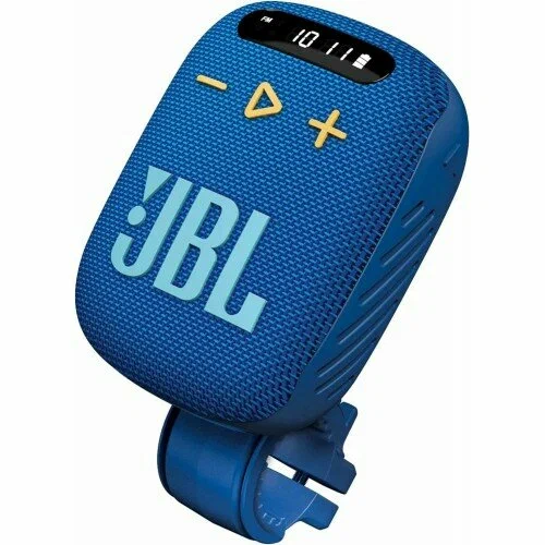 JBL Wind 3 FM Bluetooth Handlebar Speaker Blue