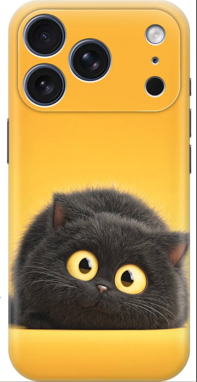 Чехол на iPhone 17 Pro (PROCats) Оранжевый