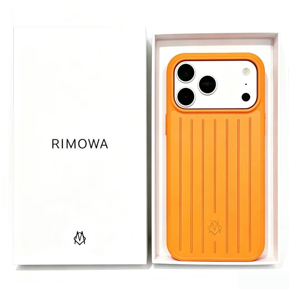 Чехол Rimowa для iPhone 17 Pro Max Оранжевый