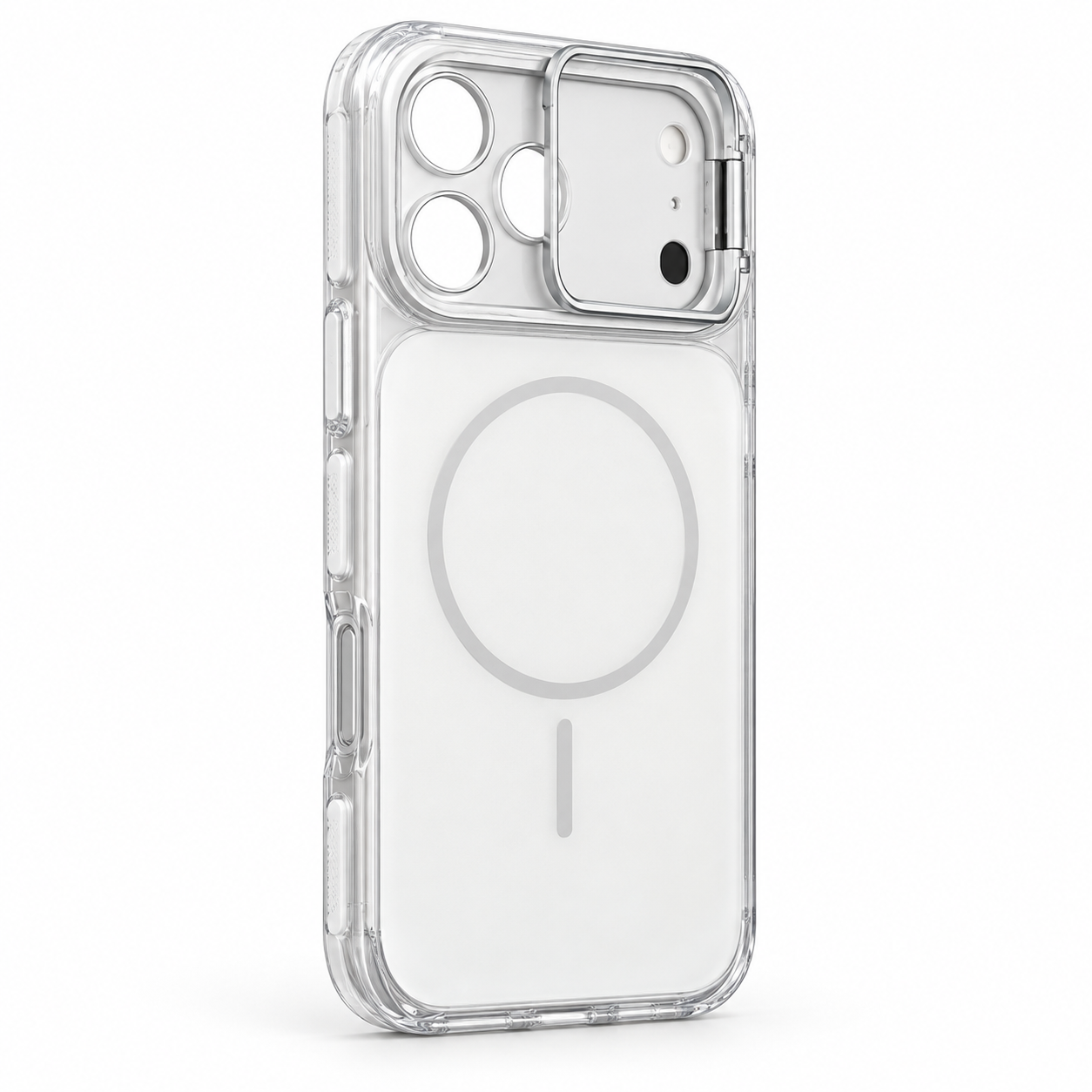 Чехол New Case с подставкой для iPhone 17 Pro Max / 18 Pro Max Белый Чехол New Case с подставкой для iPhone 17 Pro Max / 18 Pro Max Белый