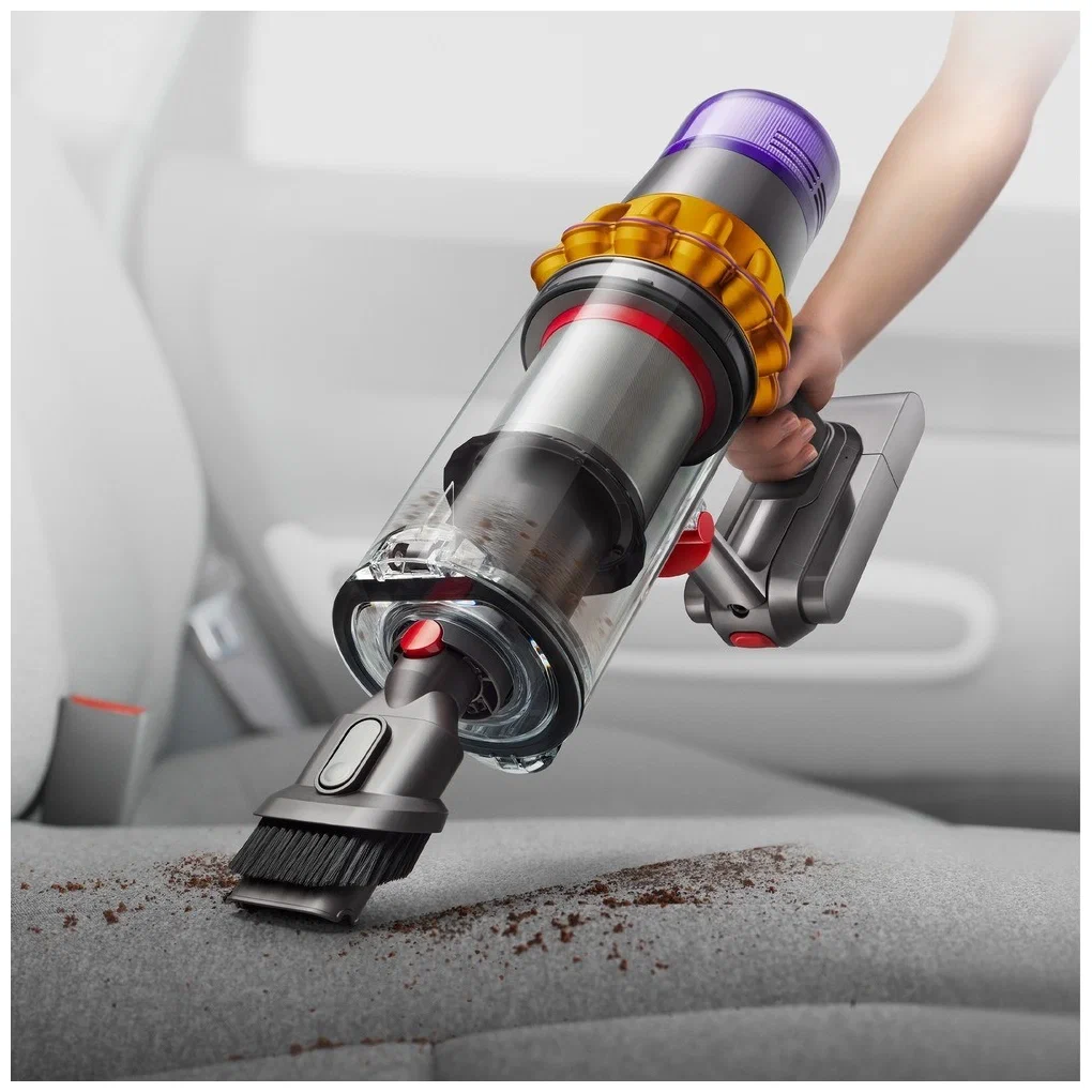 Пылесос Dyson V15 Detect Absolute, серебристый (447033-01)