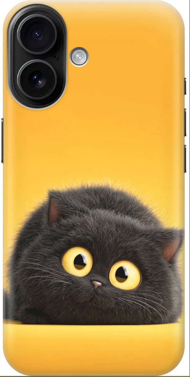 Чехол на iPhone 17 (PROCats) Желтый