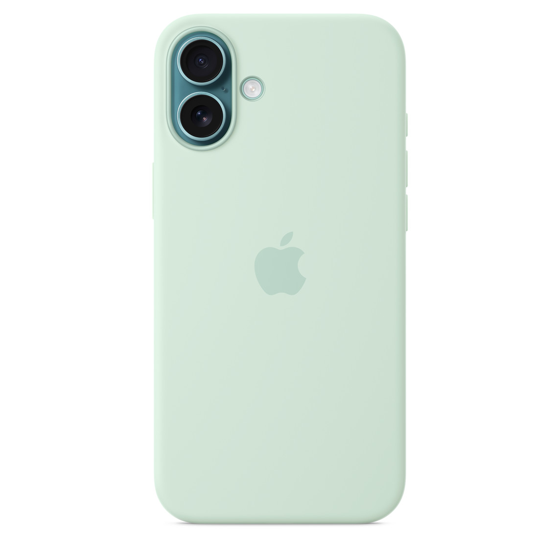 Чехол силиконовый iPhone 16 Pro Max +  MagSafe №09 Aquamarine
