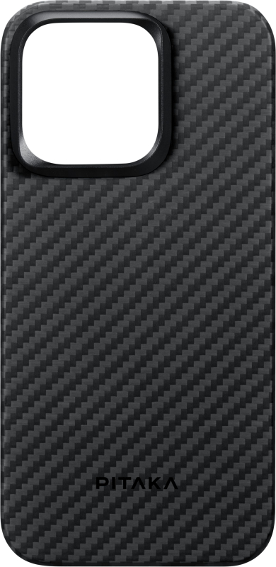 Чехол iPhone 15 Pro Case 4 Aramid Fiber Black/Gray (Kl1501PA) 101010077