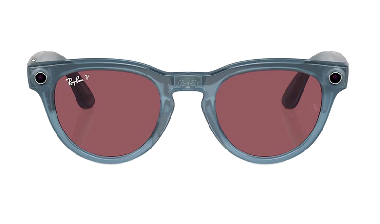 Смарт очки Ray-Ban Headliner Shiny Jeans Polar Dusty Red 150 - 50 Size