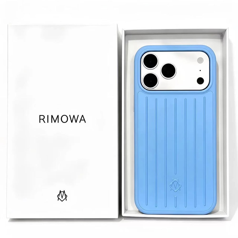 Чехол Rimowa для iPhone 17 Pro / 18 Pro Темно-Голубой Чехол Rimowa для iPhone 17 Pro / 18 Pro Темно-Голубой