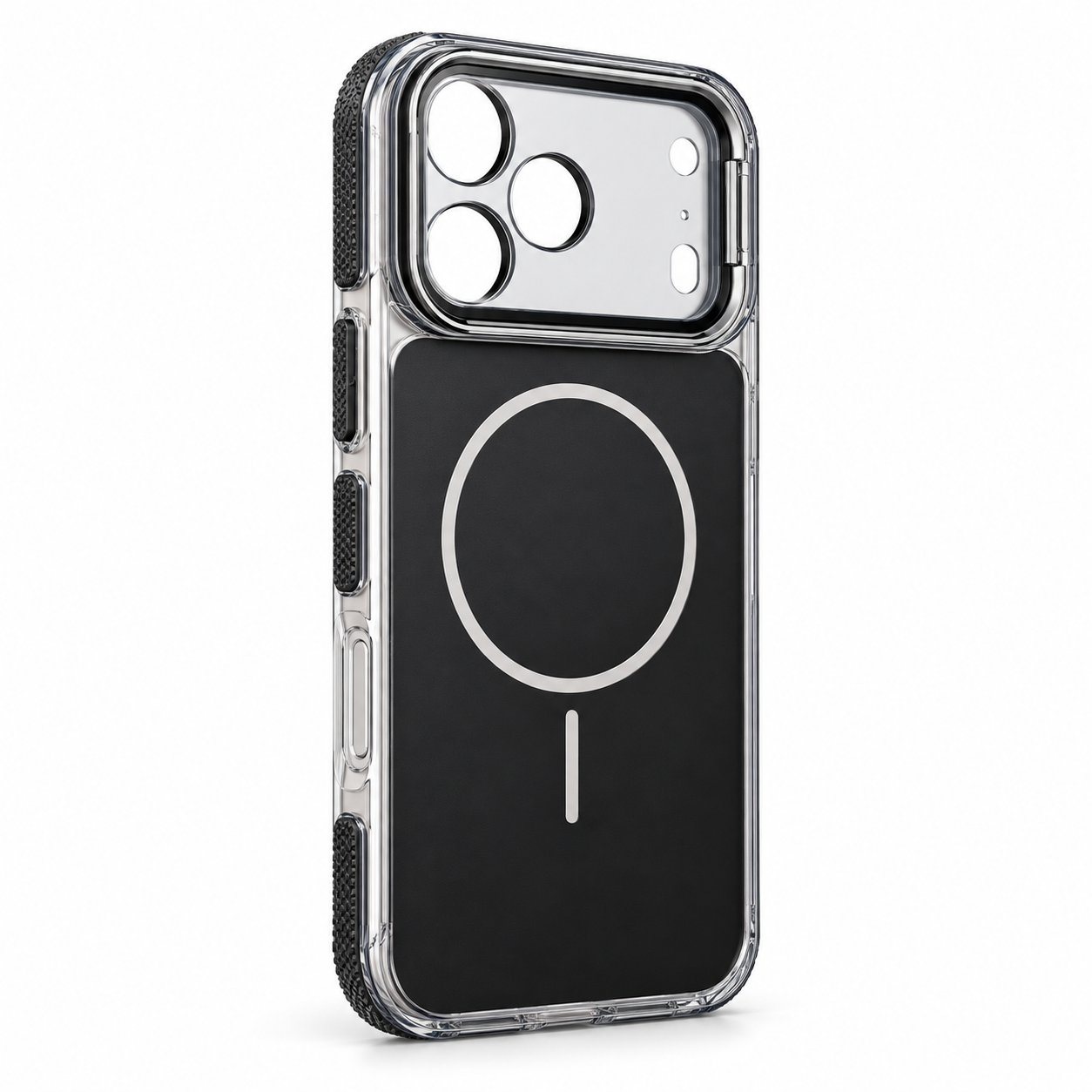 Чехол New Case с подставкой для iPhone 17 Pro Max / 18 Pro Max Черный Чехол New Case с подставкой для iPhone 17 Pro Max / 18 Pro Max Черный